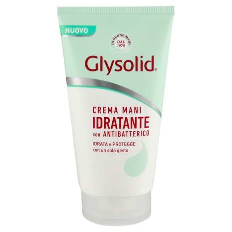 Glysolid Crema Mani Idratante con Antibatterico 75 ml